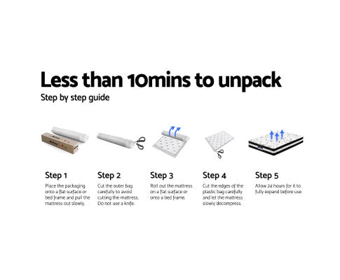 34cm Mattress Bamboo Cover Queen