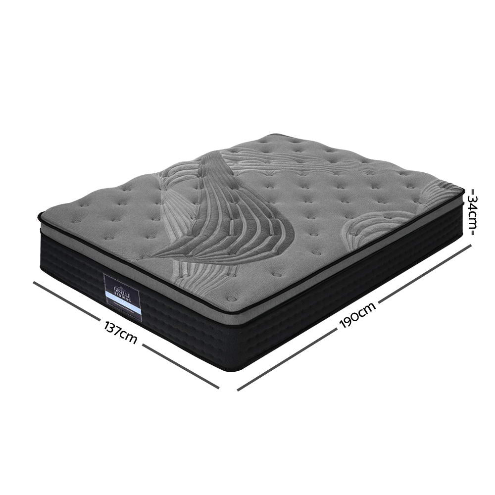 34cm Mattress Bamboo Cover Double