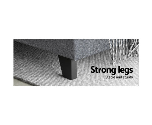Artiss Bed Frame Grey NEO