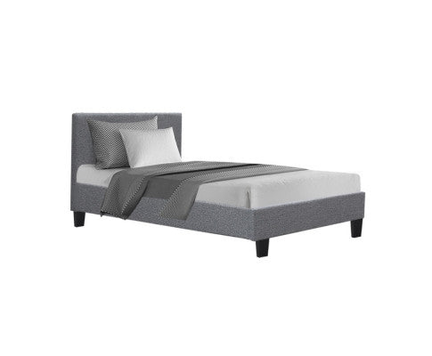 Artiss Bed Frame Grey NEO