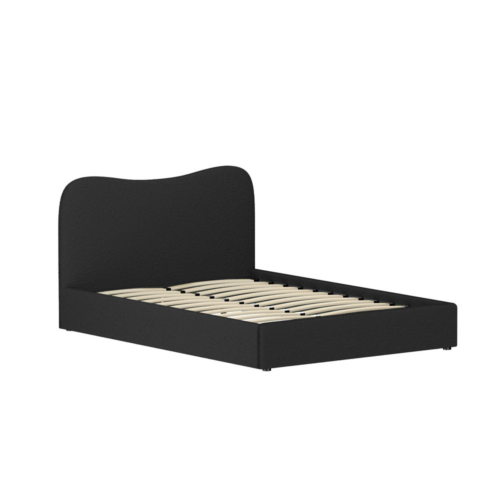 Bed Frame Double Size Boucle DARA