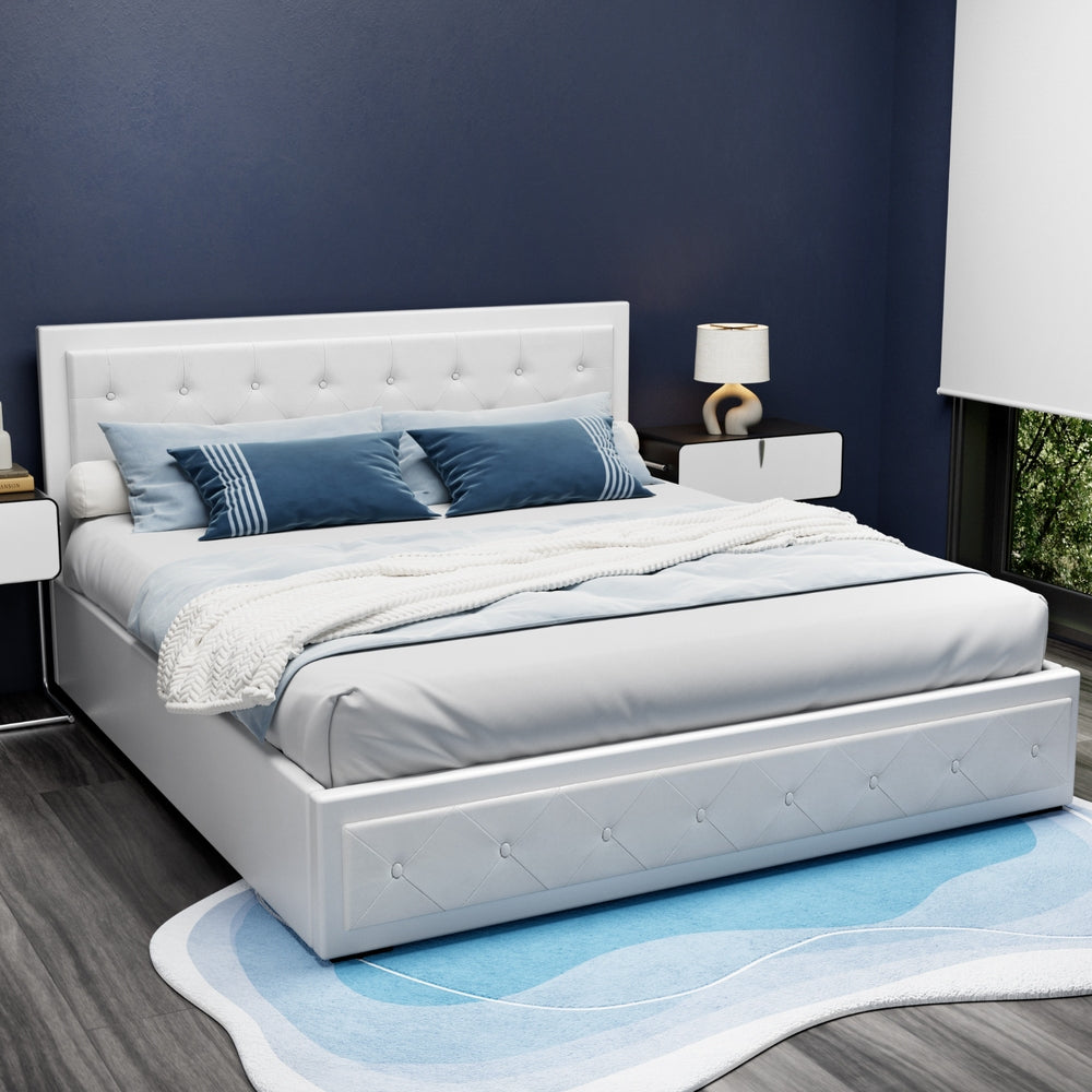 Bed Frame King Size Gas Lift