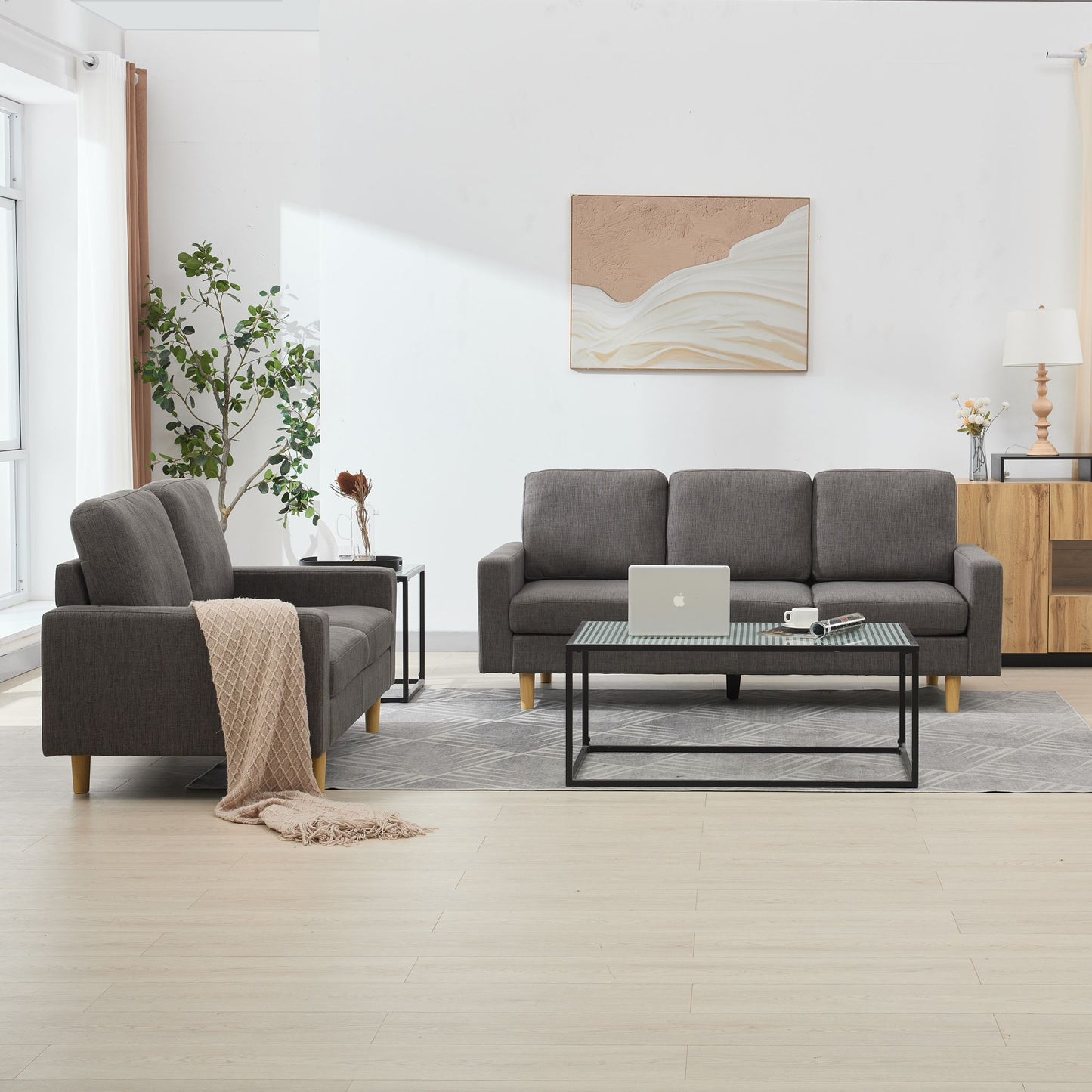 Sofa Set 2-Seater and 3-Seater Combo