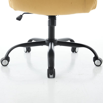 Gaming & Office Chair – Dark Grey, Camel & Green