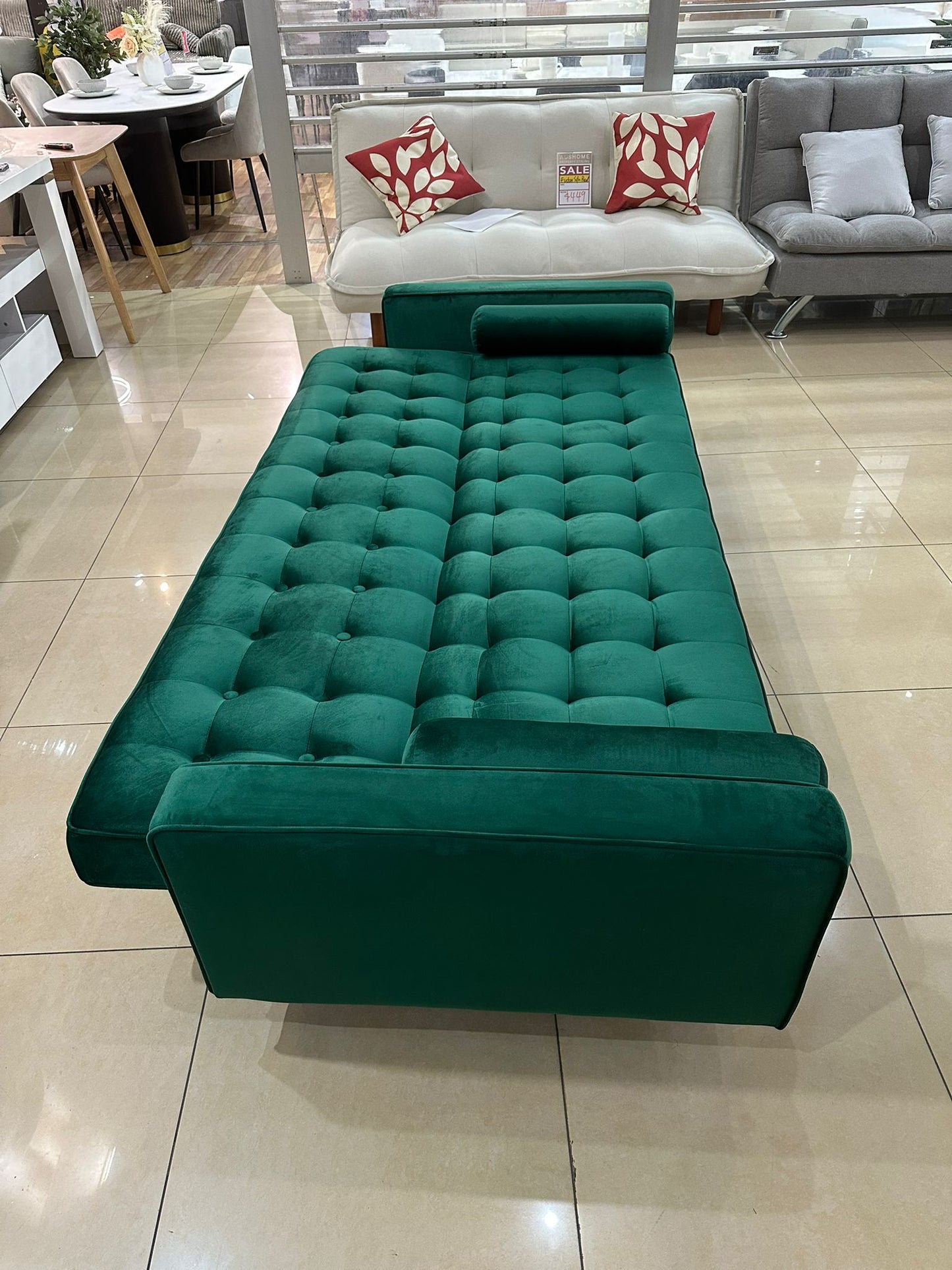 Velvet Sofa Bed | Luxury Comfort with Smart Design