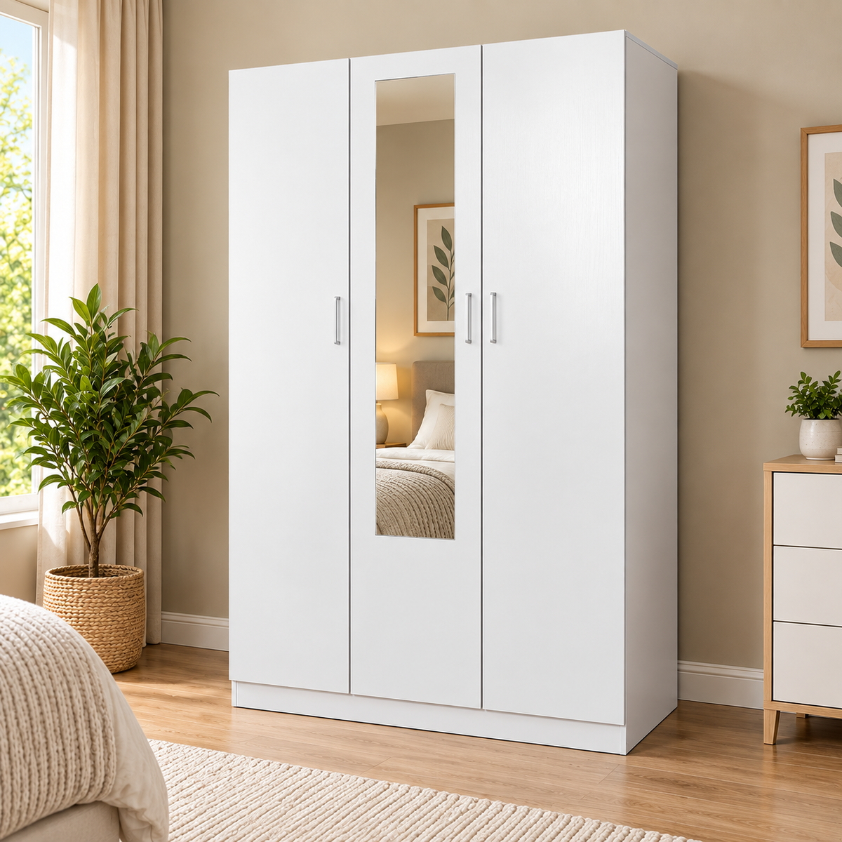 3 Doors Combo with Mirror