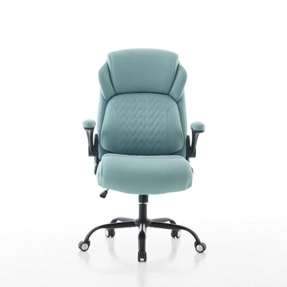 Gaming & Office Chair – Dark Grey, Camel & Green