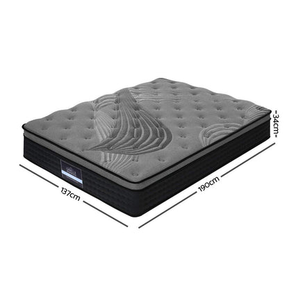 34cm Mattress Bamboo Cover Double