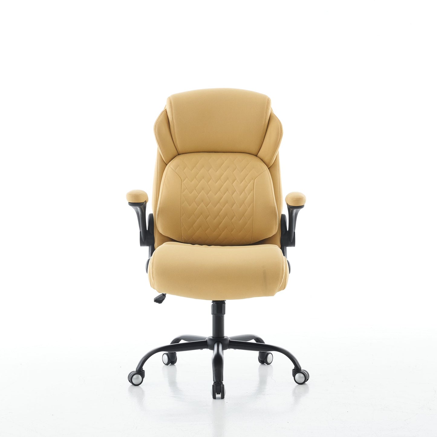 Gaming & Office Chair – Dark Grey, Camel & Green
