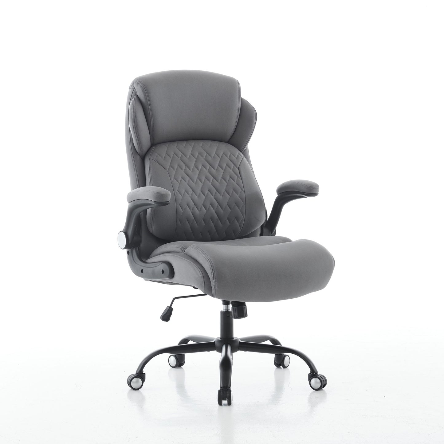 Gaming & Office Chair – Dark Grey, Camel & Green