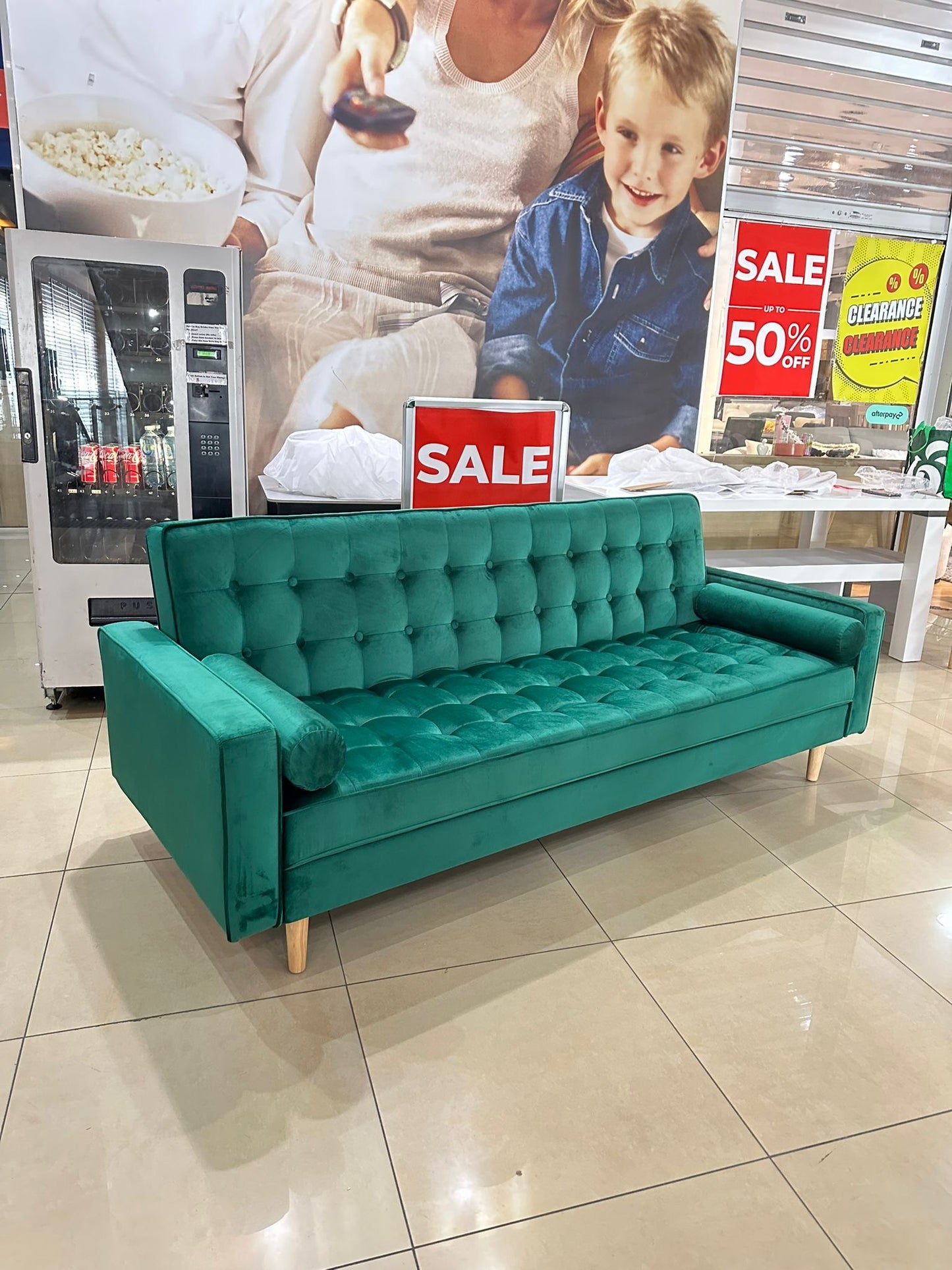 Velvet Sofa Bed | Luxury Comfort with Smart Design