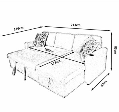 Luxury L-Shaped Sofa