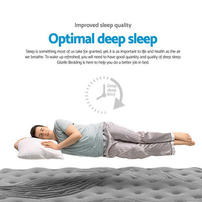34cm Mattress Bamboo Cover Double