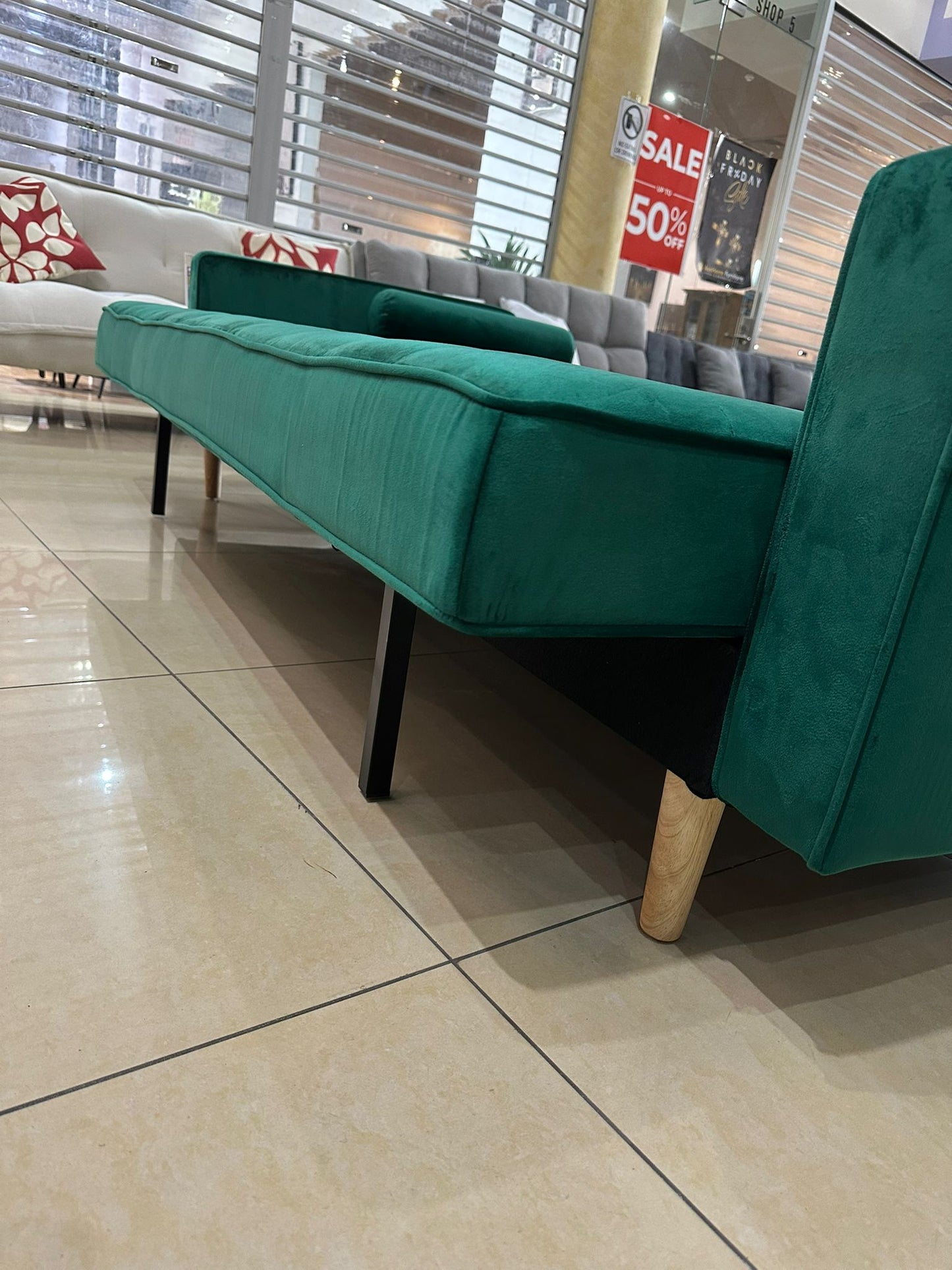 Velvet Sofa Bed | Luxury Comfort with Smart Design