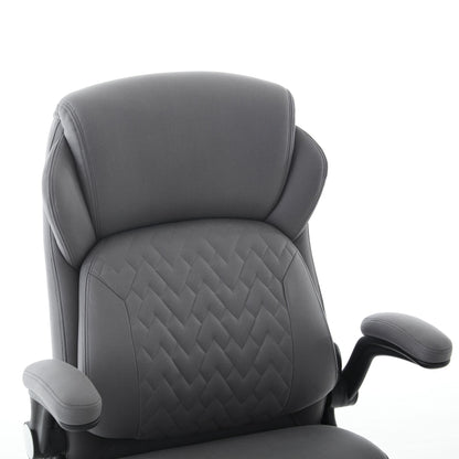 Gaming & Office Chair – Dark Grey, Camel & Green