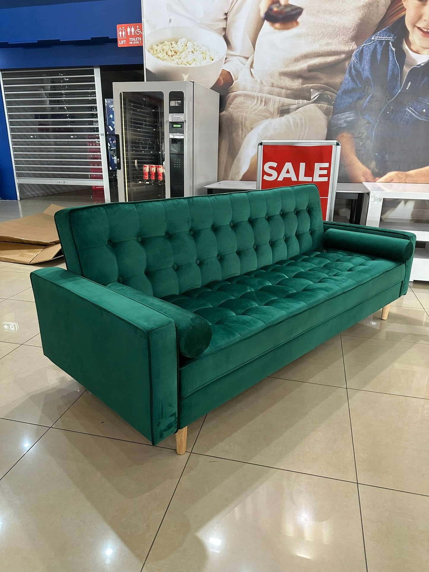 Velvet Sofa Bed | Luxury Comfort with Smart Design