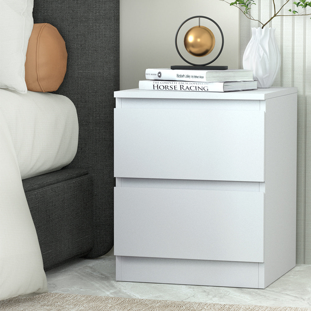 Bedside Table 2 Drawers - PEPE