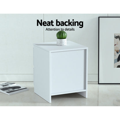 Bedside Table 2 Drawers - PEPE