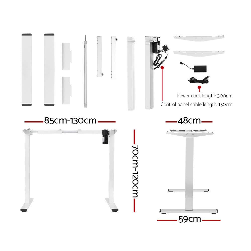 Standing Desk Motorised Sit Stand Desks 120CM