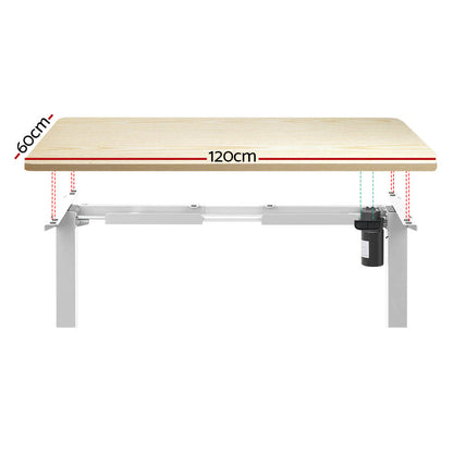 Standing Desk Motorised Sit Stand Desks 120CM