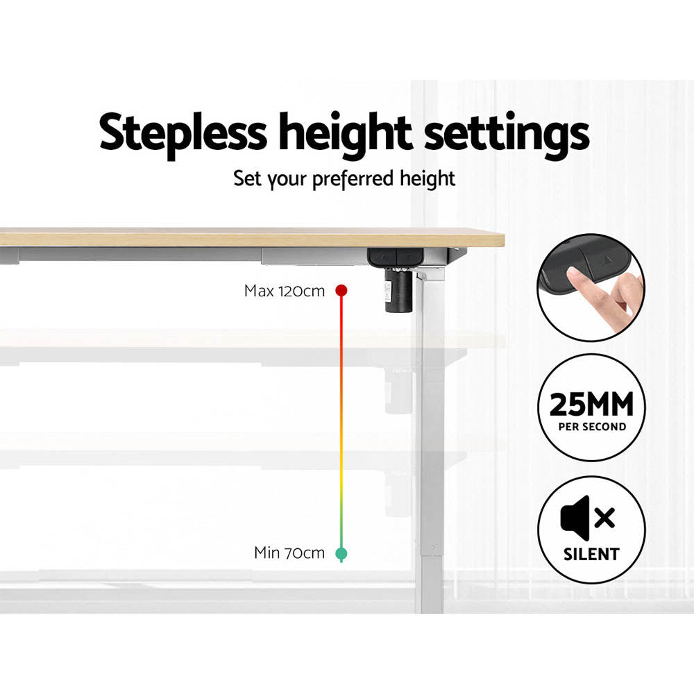 Standing Desk Motorised Sit Stand Desks 120CM