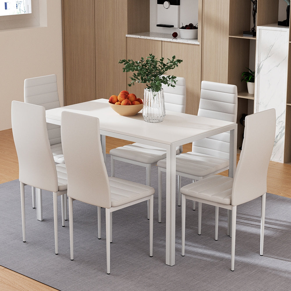 Dining Chairs and Table Dining Set 6 Chair Set