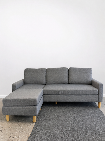 Modern Linen Fabirc Corner Sofa